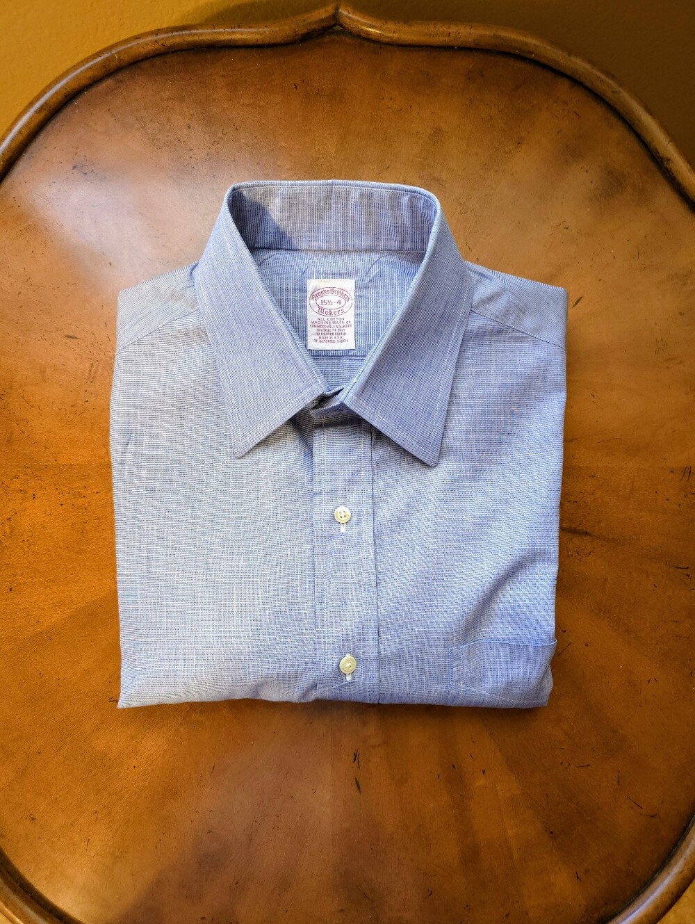Brooks Brothers (15.5x34) Blue Shirt
